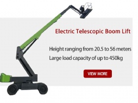 Battery Powered Telescopic Boom Lift