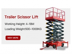 JCPROTECH LIFT 18M 20M 22M 500KG Trailer Scissor Lift